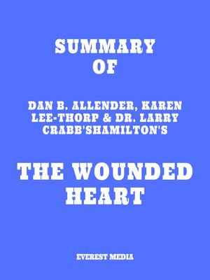 cover image of Summary of Dan B. Allender, Karen Lee-Thorp & Dr. Larry Crabb's the Wounded Heart